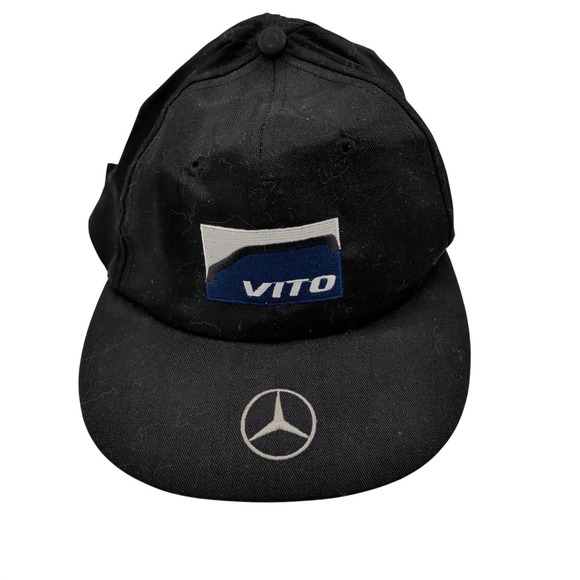 Mercedes-Benz Vito Black Baseball Cap Adjustable Hat Embroidered Logo Mens